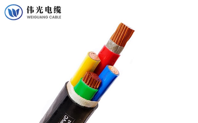 XLPE insulated fire resistant power cable, 0.6/1kV, armored & unarmored