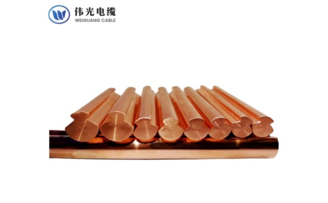 Grooved Railway/Trolley Contact Wire